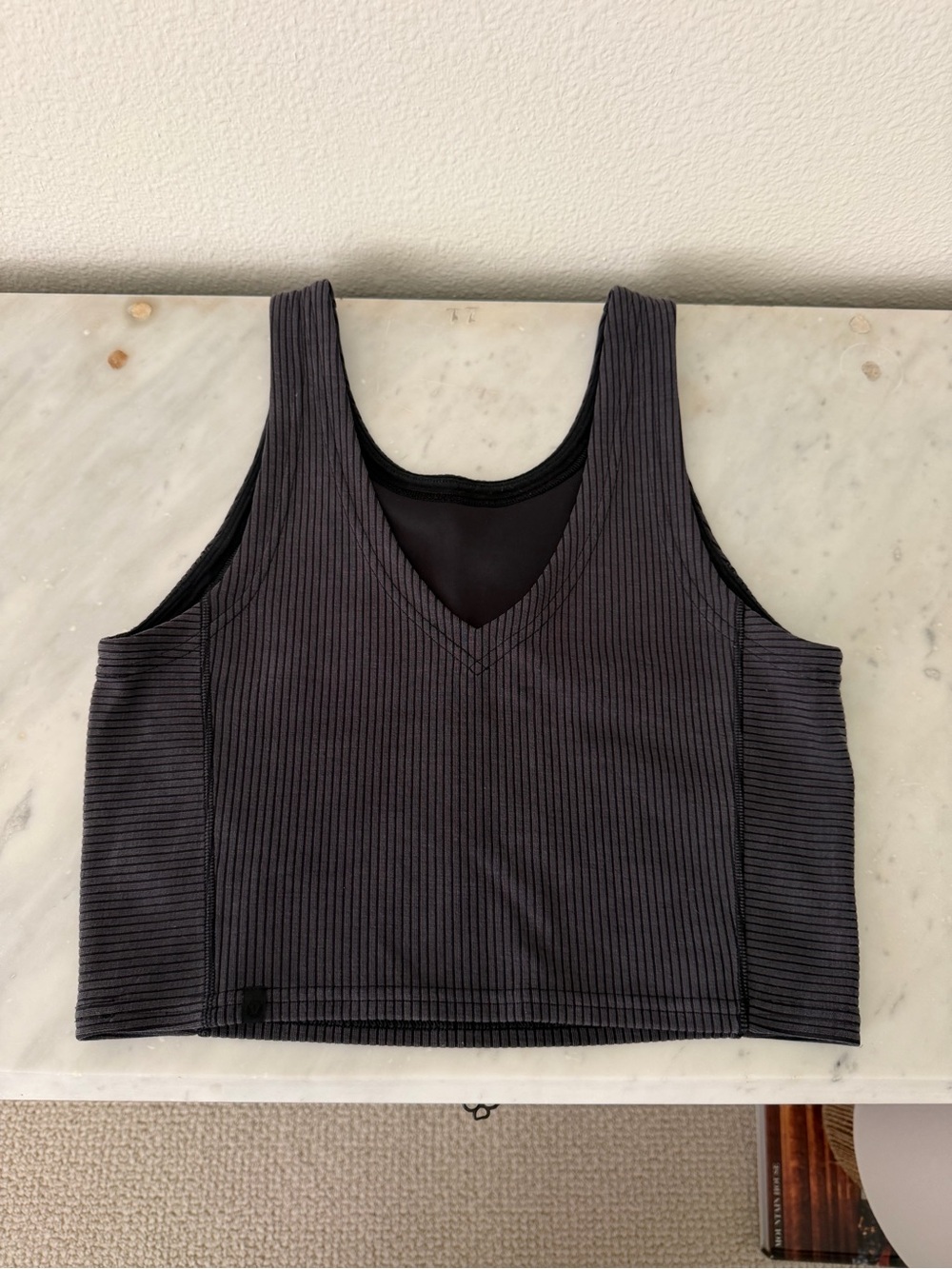 Lululemon athletica SoftStreme Ribbed V-Neck Tank